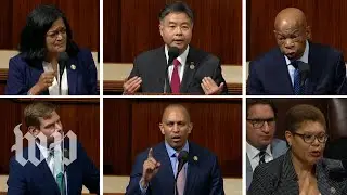 House Democrats repeatedly call Trump&rsquo;s tweet &lsquo;racist&rsquo; on House floor