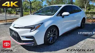 2023 Toyota Corolla SE Hybrid Infrared Edition - POV Test Drive 4K (Binaural Audio) Sound System