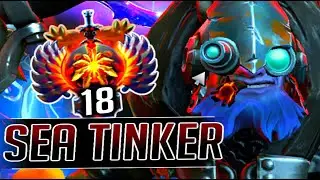 SEA PRO TINKER RANK18 | DOTA 2 TINKER GAMEPLAY