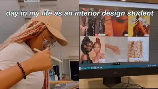 DAY IN MY LIFE AS AN INTERIOR DESIGN STUDENT | uni student vlog | UJ student | day in my life