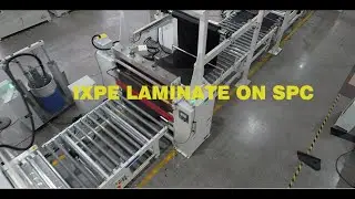 SPC FLOORING IXPE LAMINATING MACHINE