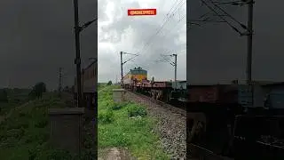 Rare seen modified WCAM 3  of Kalyan at SER 👮🔥#shorts #india #train #viral  #konkan