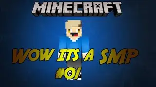 Wow Its A Minecraft SMP - Minecraft SMP Series - (#01) 