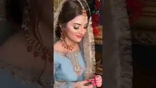 Nikah Bridal hairstyle#shorts#lubnascreation