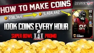 How to Make Coins in Madden 17 Ultimate Team! 100K COINS EVERY HOUR | MUT 17
