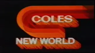 Coles New World 1982 TV Ad Australia 20% Off Pantry Pak Ajax Pablo Instant Coffee Fountain Sauce