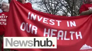 Thousands of doctors, dentists take to NZ's streets for first time for better pay | Newshub