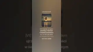 TO ŁASKI DAR, ŻE MOGŁEM UJRZEĆ BOGA (wersja III)