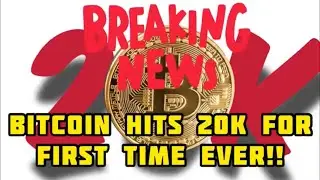 #bitcoin #crypto #20k #btc $btc #bitcoinhigh BREAKING NEWS #BITCOIN HITS $20k for FIRST TIME #CRYPTO