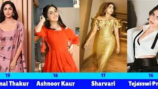 Top 20 Most Beautiful Girls / Women (Actresses) in India 2025 #comparison #viral #actorsdata