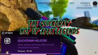 The New Quickdraw Hopup on the RE-45 can Clutch Fights.