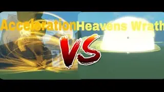 Elemental grind game( Acceleration VS Heavens Wrath) 1v1 battle!