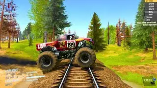 Cars and Trucks vs Railway Crossing | Gaming Moments Part 135
