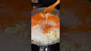 Baked Glass noodles Spring rolls  #asianfood #springroll #chicken #glassnoodles #food #recipe #usa