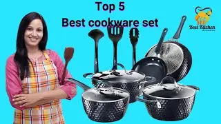 Best blue diamond cookware set in 2022 |Top 5 best cookware set Review| All clad cookware set Costco