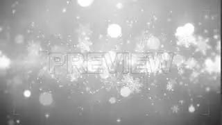 Snowflake Lights Motion Graphics