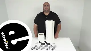 etrailer | Review of Revive RV Wallpaper - Designer White Vinyl Polished Chrome - GR65ZR