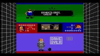 Bonanza bros Megadrive/genesis review