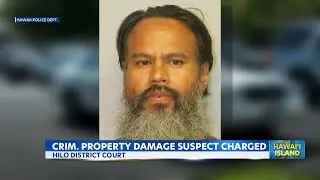 Hilo man faces court today for $12k property damage charges