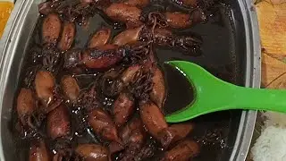 HOW TO COOK PUSIT OR LUMAYAGAN (IN BISAYA) 🦑