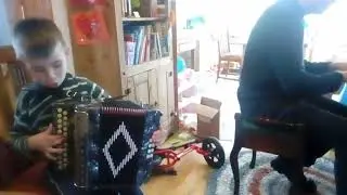 Trad accordion with Luca Ferriter #Ireland