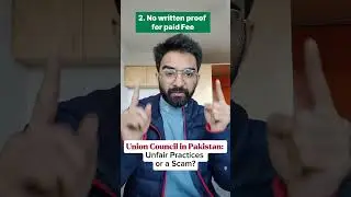 Union Council in Pakistan: Unfair Practices or a Scam for birth certificate?
