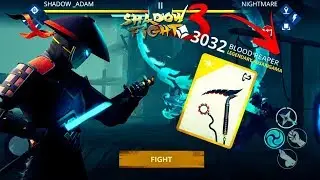 Shadow Fight 3 Chapter 5 : Best Weapon | Blood Reaper | Legendary Kusarigama | Review And Gameplay