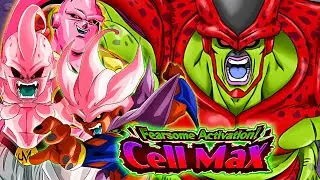 JANEMBU THE GOAT! MAJIN POWER TEAM VS CELL MAX BOSS EVENT! (Dokkan Battle)