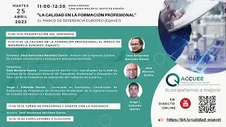 La calidad en la formaci&oacute;n profesional. El marco de referencia europeo (EQAVET)