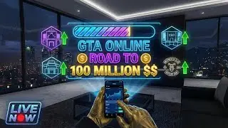 GTA 5 online Live Until 100 Million $$$ 🔥 #mansions #heists #casino #cayoperico