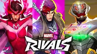 Marvel Rivals Season 5 - All New Skins, MVP Animations & Emotes (4K 60FPS)