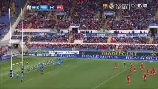 Rugby Union Six Nations 2015 Round 5 Italy vs Wales Full match HD