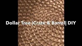 Dollar Tree DIY|Crate & Barrel Dupe|Flipping Decor|Nautical Rope Tray|Lifestyle Accessories