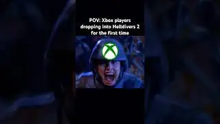 POV: Xbox players playing Helldivers 2 for the first time