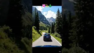 'Kashmir scenic Drive 🚗 ✨️