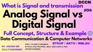 Analog vs Digital&mdash;Clear Difference! | Best Explanation #AnalogSignal #DigitalSignal @NotesTube-25