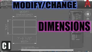 AutoCAD How to Change Dimensions - Easily Modify Dimension Text | 2 Minute Tuesday