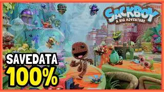 PS4 Savedata 100% Story, 999999 Collectables Sackboy A Big Adventure | CUSA06313 – EUR