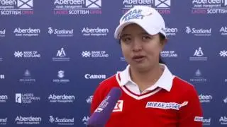 Sei Young Kim Interview Day 2 | Aberdeen Asset Management Ladies Scottish Open