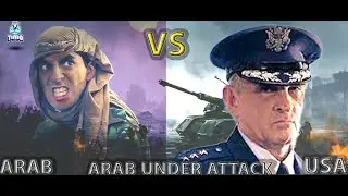 جيم طحن جنرال زيرو اور General Zero hour  3 USA VS GLA  ARAB