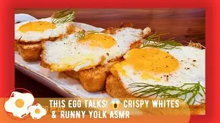 &ldquo;This Egg Talks! 😱 Crispy Whites & Runny Yolk ASMR&rdquo;🍳 #CrispyEgg #RunnyYolk #EggRecipe #CrunchyEgg