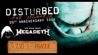 Disturbed + Megadeth - Prague - 07.10.2025 - Live