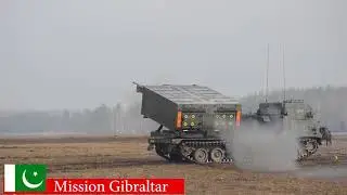 Pakistan's Multiple Rocket Launch System In Action