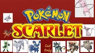 Pokemon Scarlet Cat Pokemon only ep 8 fire base got Cat attack and a new cat friend