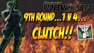 Rainbow Six Siege CLUTCH Win! - RBS Siege - Ranked Clutch