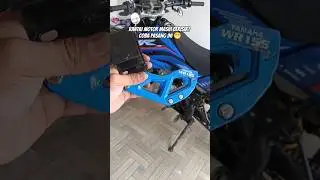 Biar Rantai Motor Gak Berisik Mulu Kekmana 😵#wr155supermoto #wr155r #wr155 #tensioner