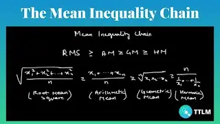 The Mean Inequality Chain (RMS-AM-GM-HM) - To The Limit Maths