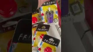 DOLLAR TREE Store Tour Brand New items Friends TV Show lip gloss central perk gift stocking stuffer
