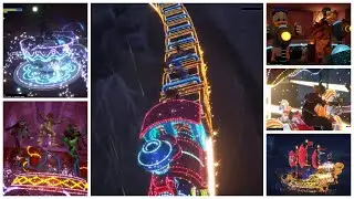 Kingdom Hearts 3 but only Attraction Flow
