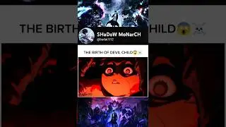 THE BIRTH OF DEVIL CHILD 😱☠️#mha #anime #myheroacademia #amv #shorts #bnha